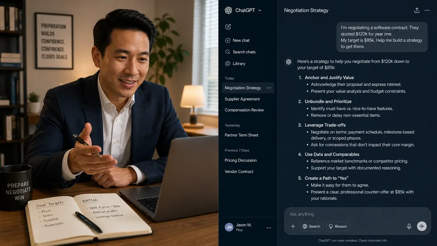 Featured image for How to Use AI for Salary Negotiation in 2026